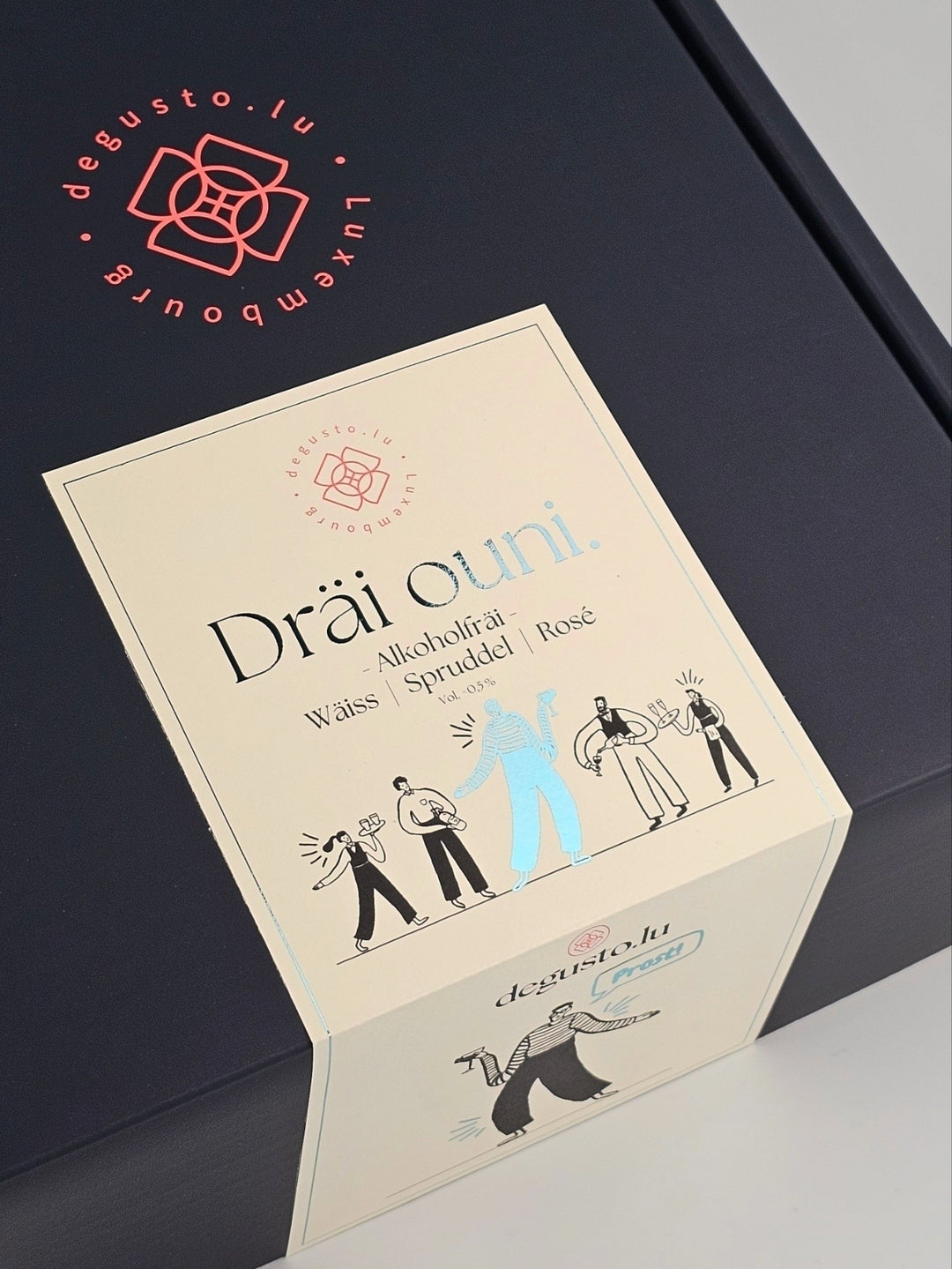 Dräi ouni - 3 bouteilles (sans alcool)